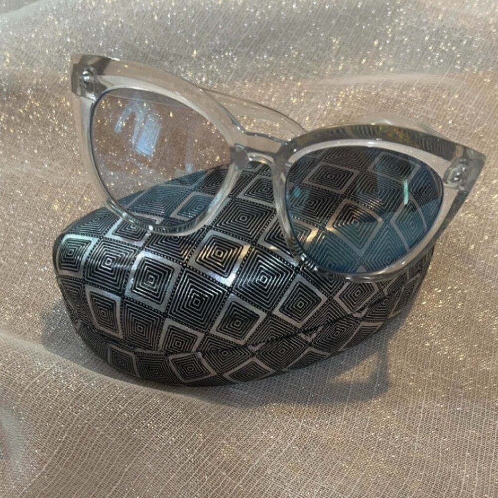 Brand New Blue Light Blocking Trending Style Glasses With Case